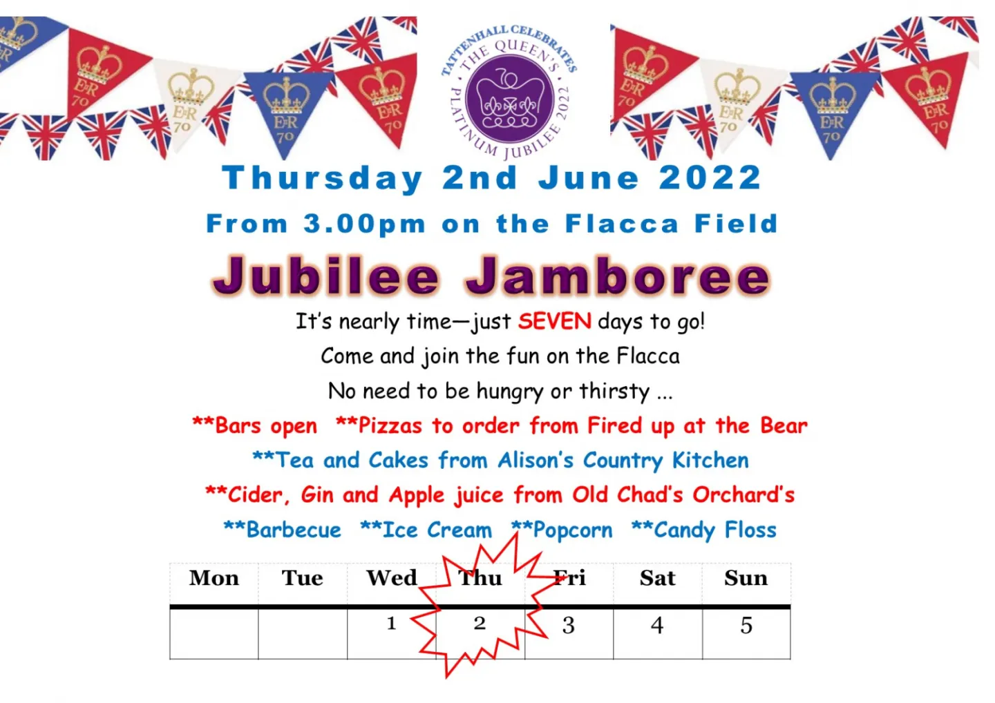 Jubilee Countdown 7