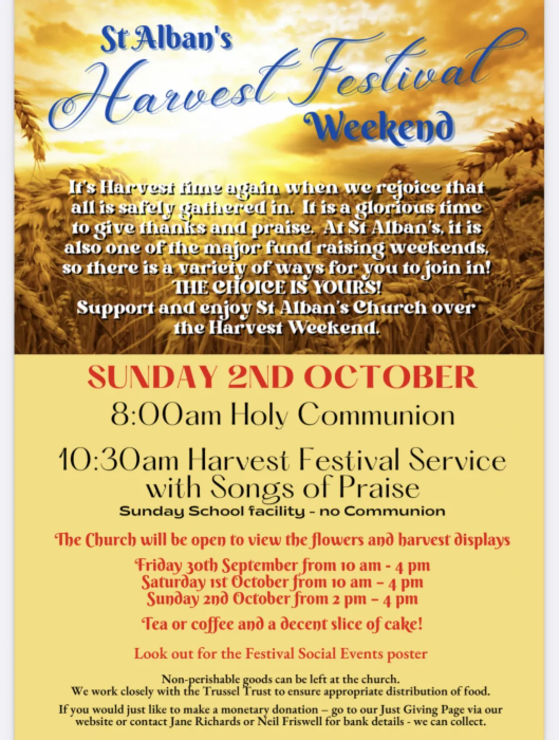 St Alban's Harvest 2