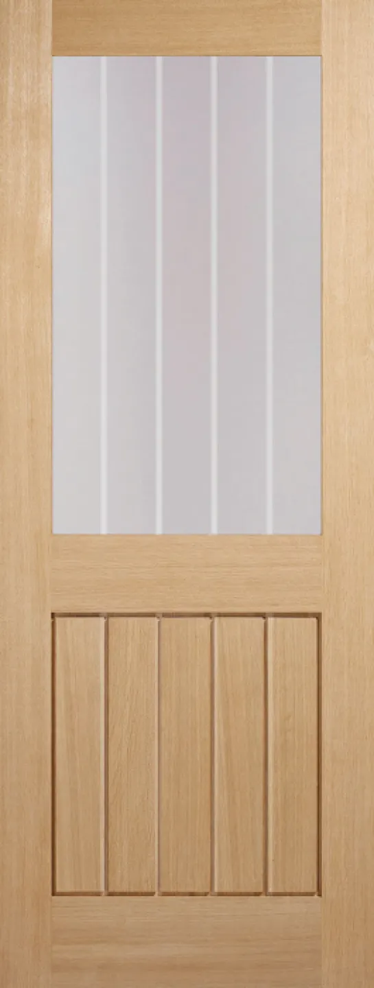 Oak Mexicano Glazed Half Light