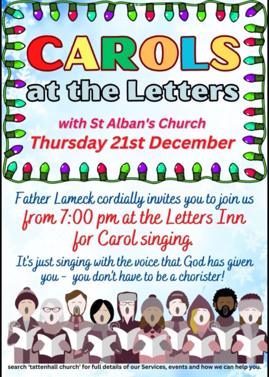 Carols at the Letters