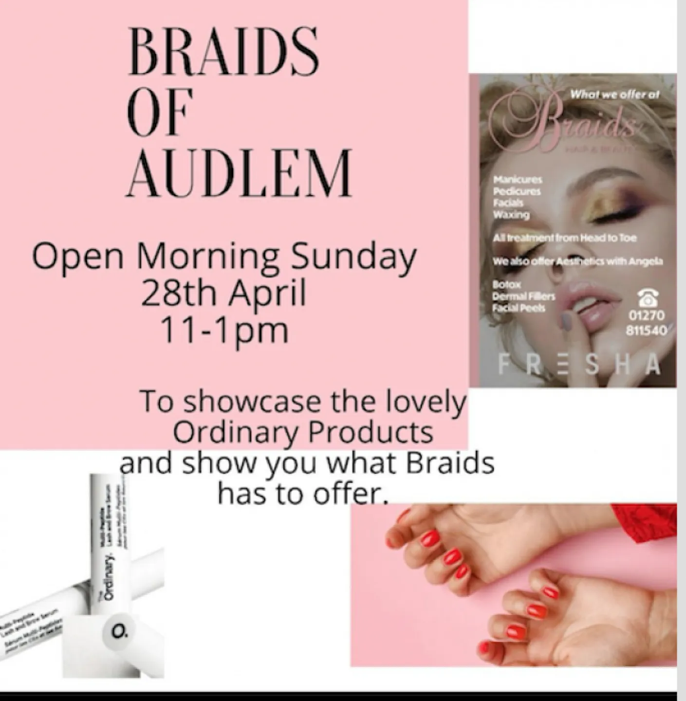 Open day at Braids