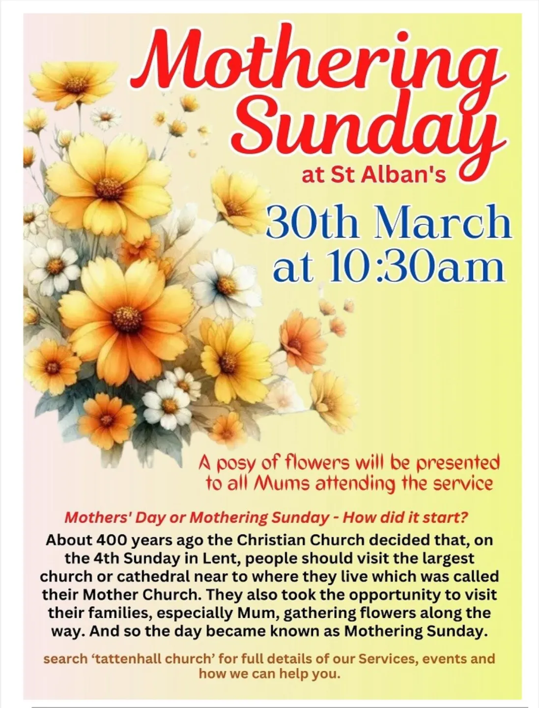 Mothering Sunday