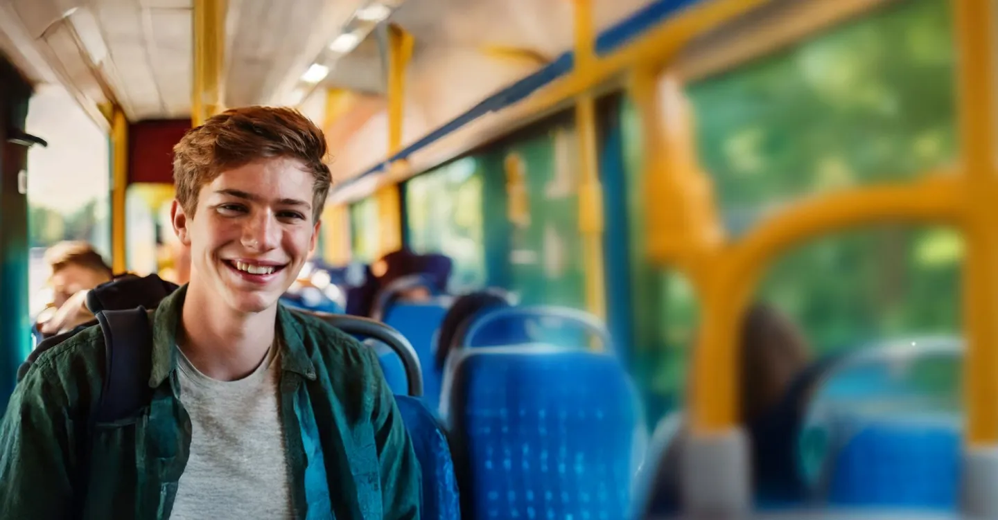 Student-On-Bus