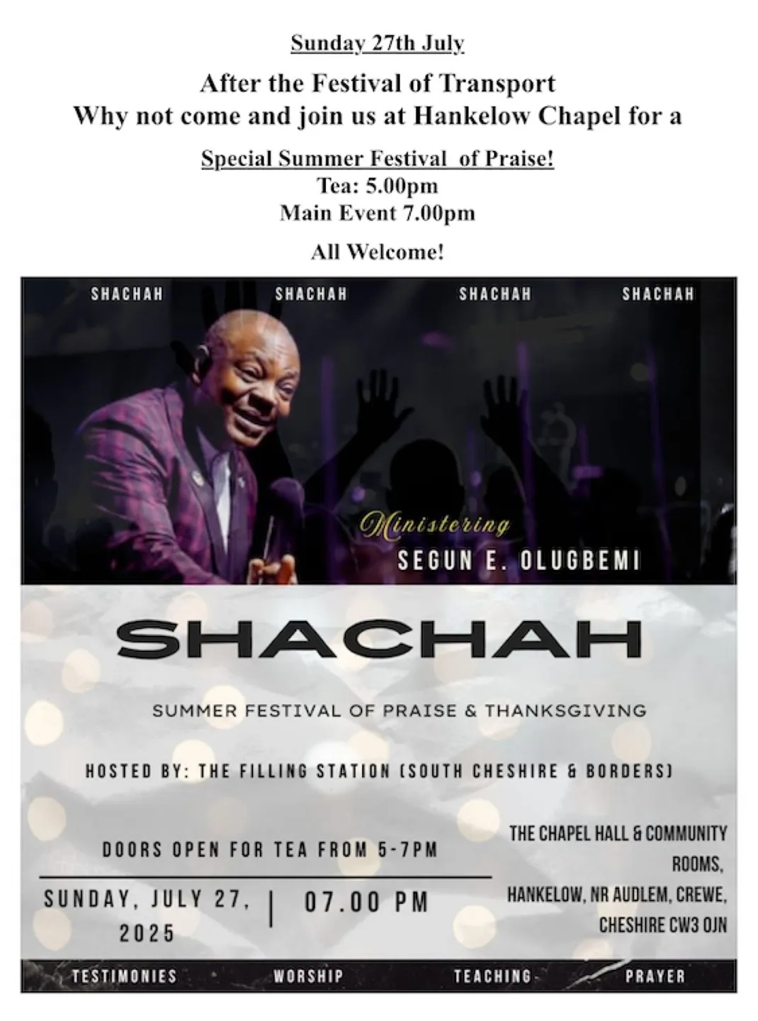 Sheckech at Hankelow