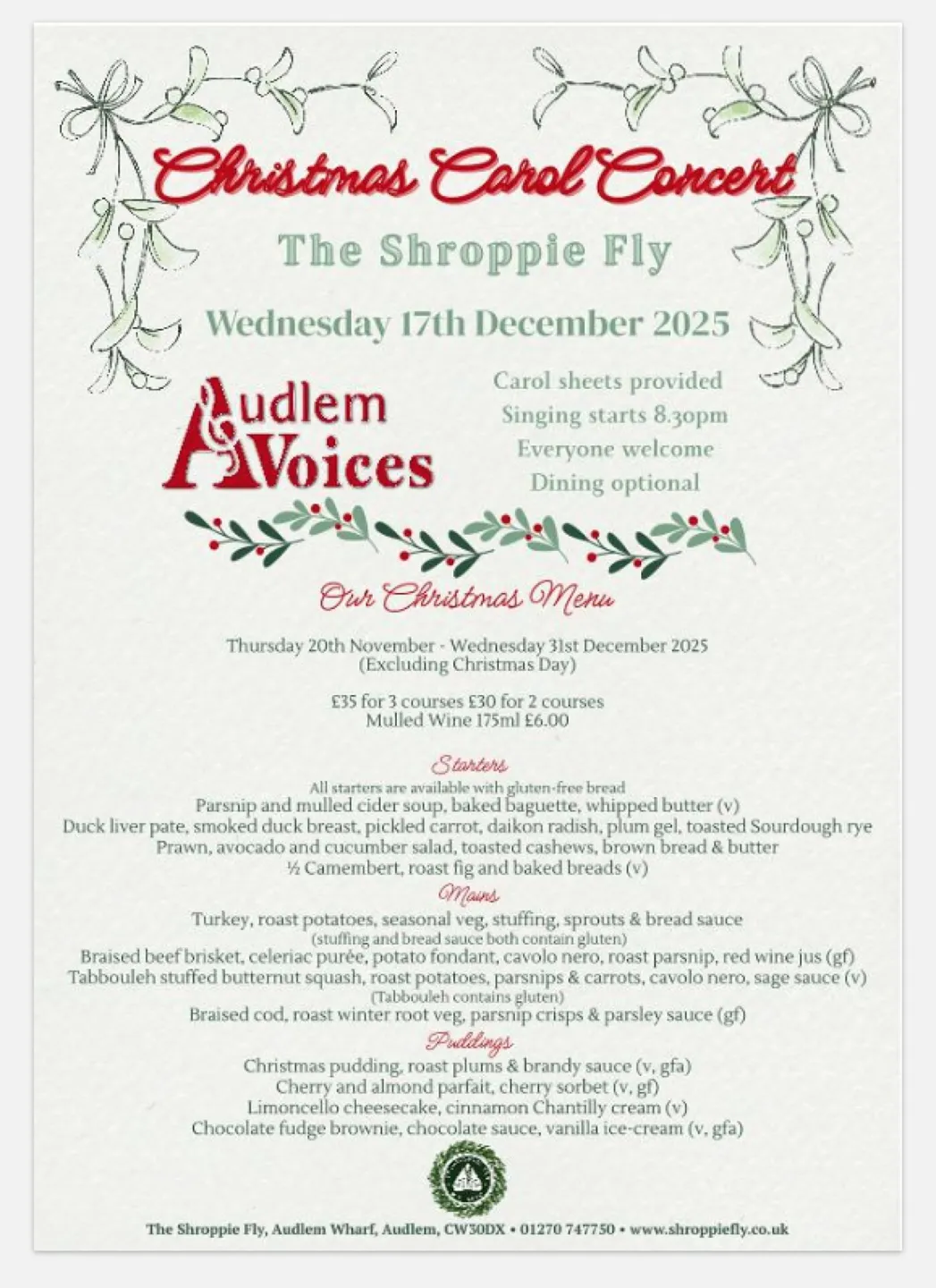Shroppie Carols