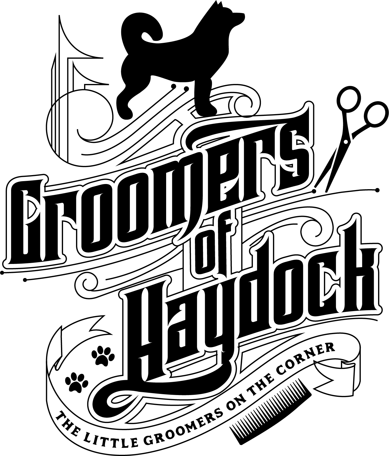 Groomers of Haydock Logo