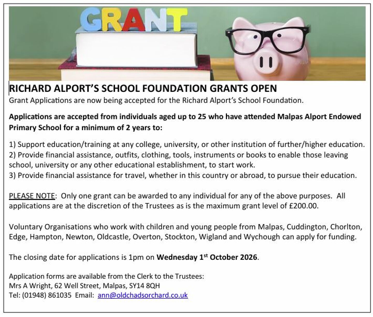 Grants 2026