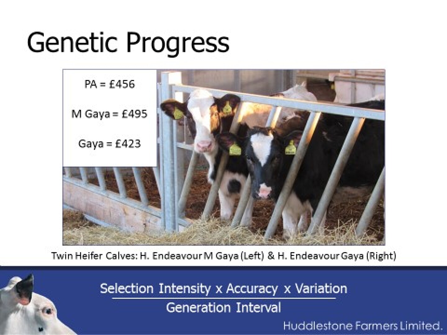 Figure 4: Genetic Progress