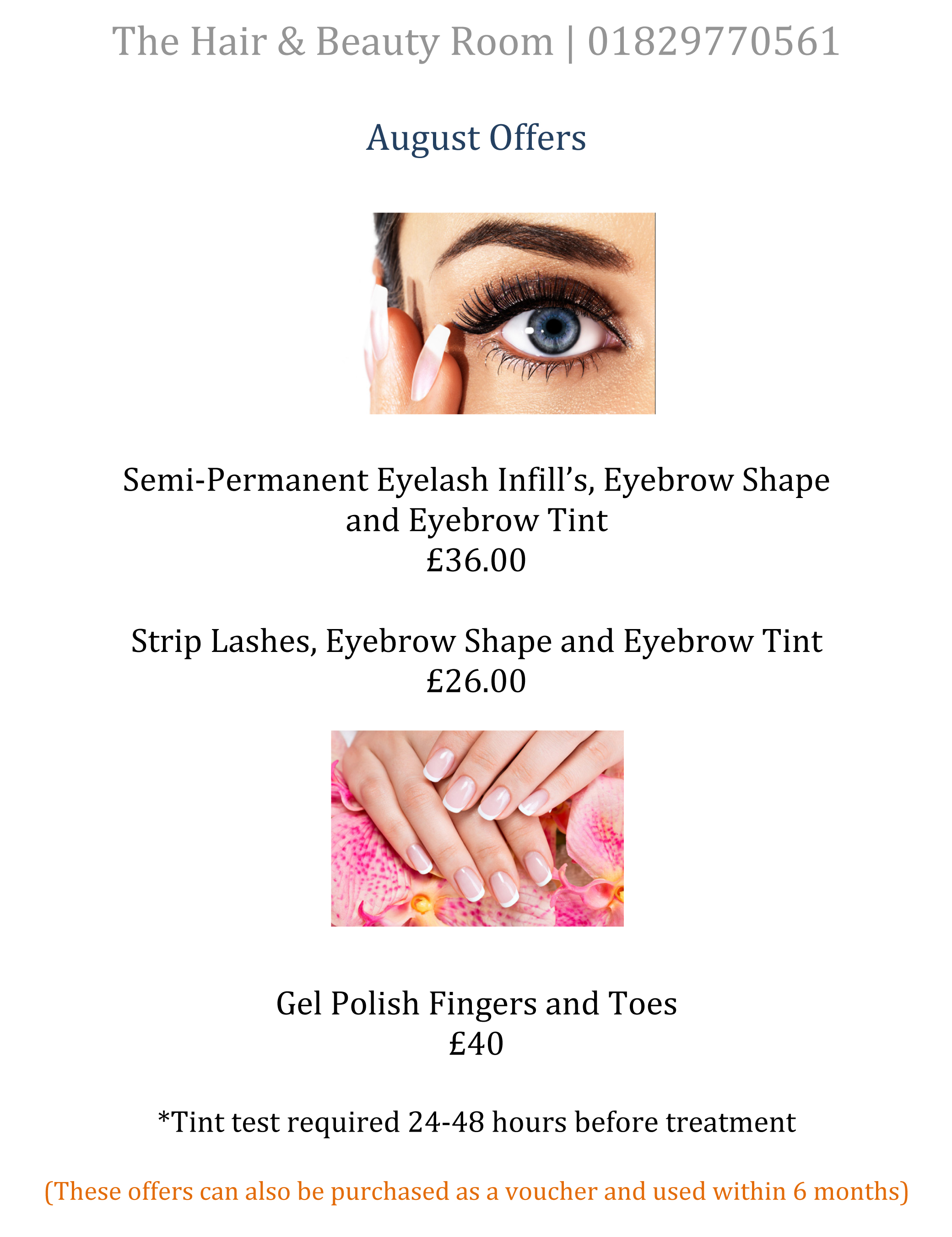 August 2016 Offers