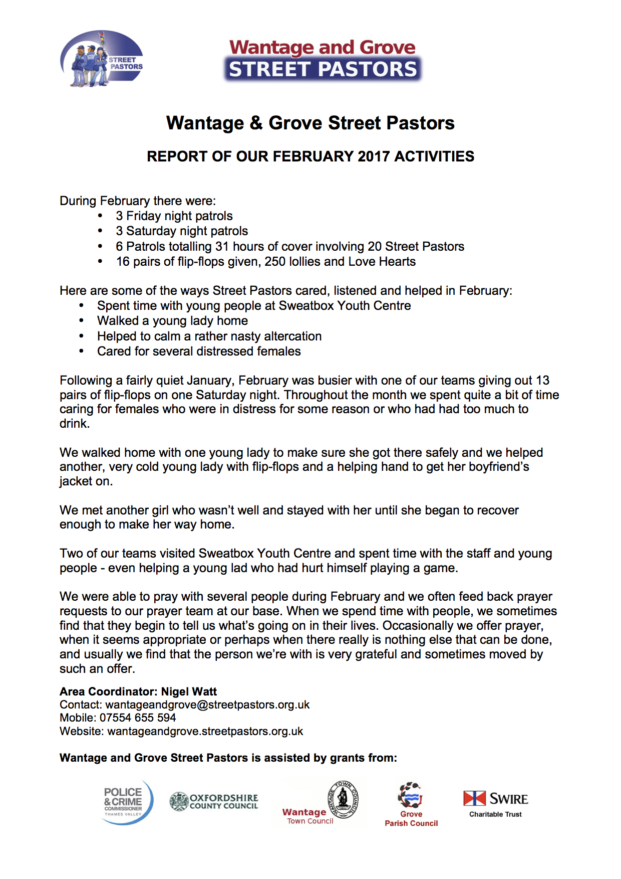WGSP 02 2017 Report
