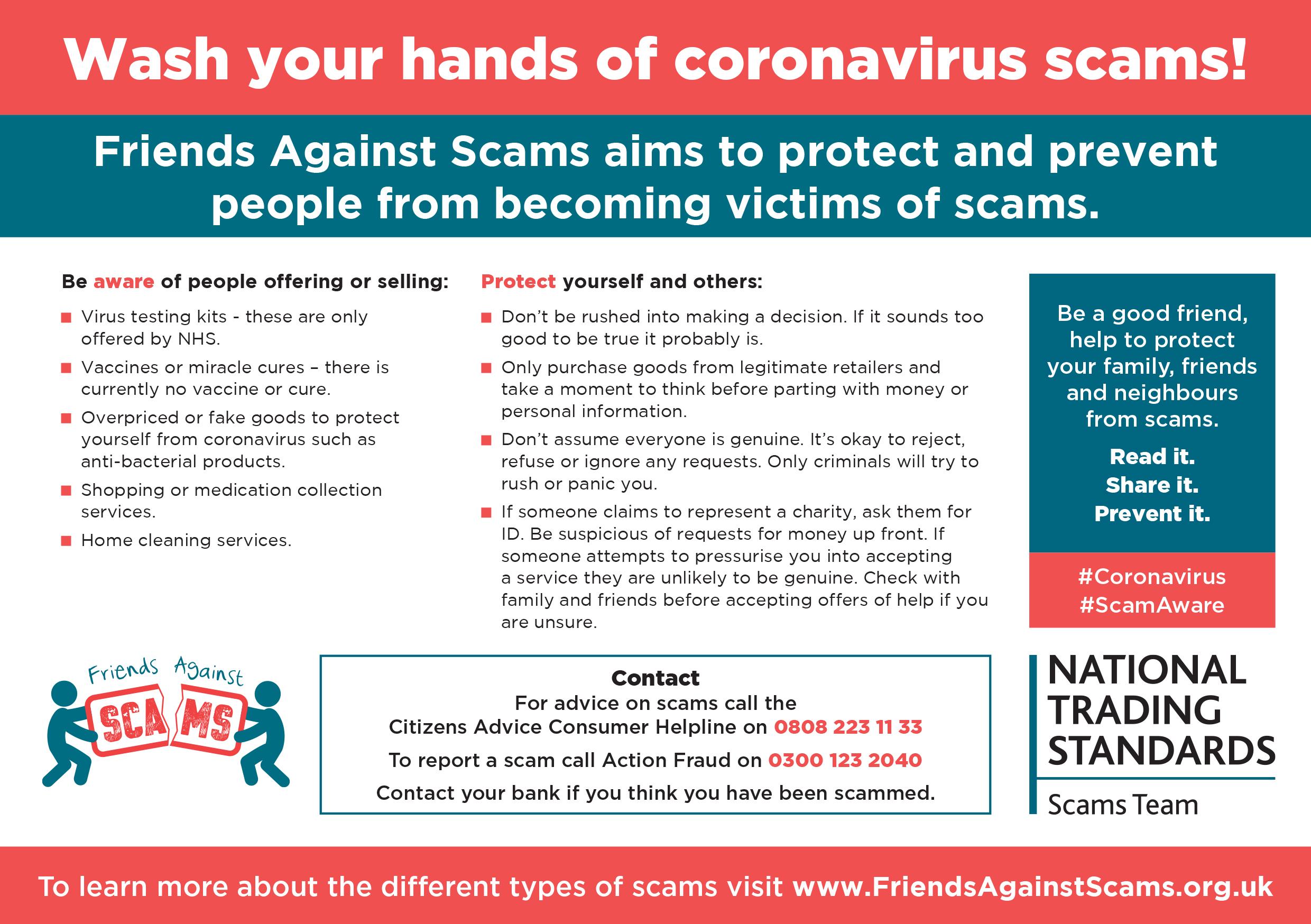 Covid-19 scams