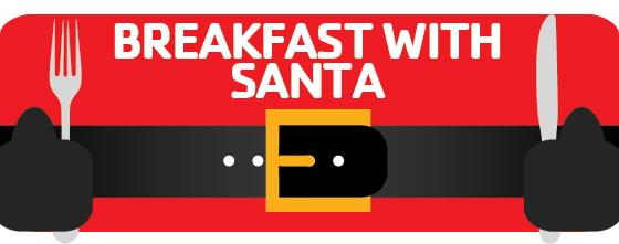 breaky with santa