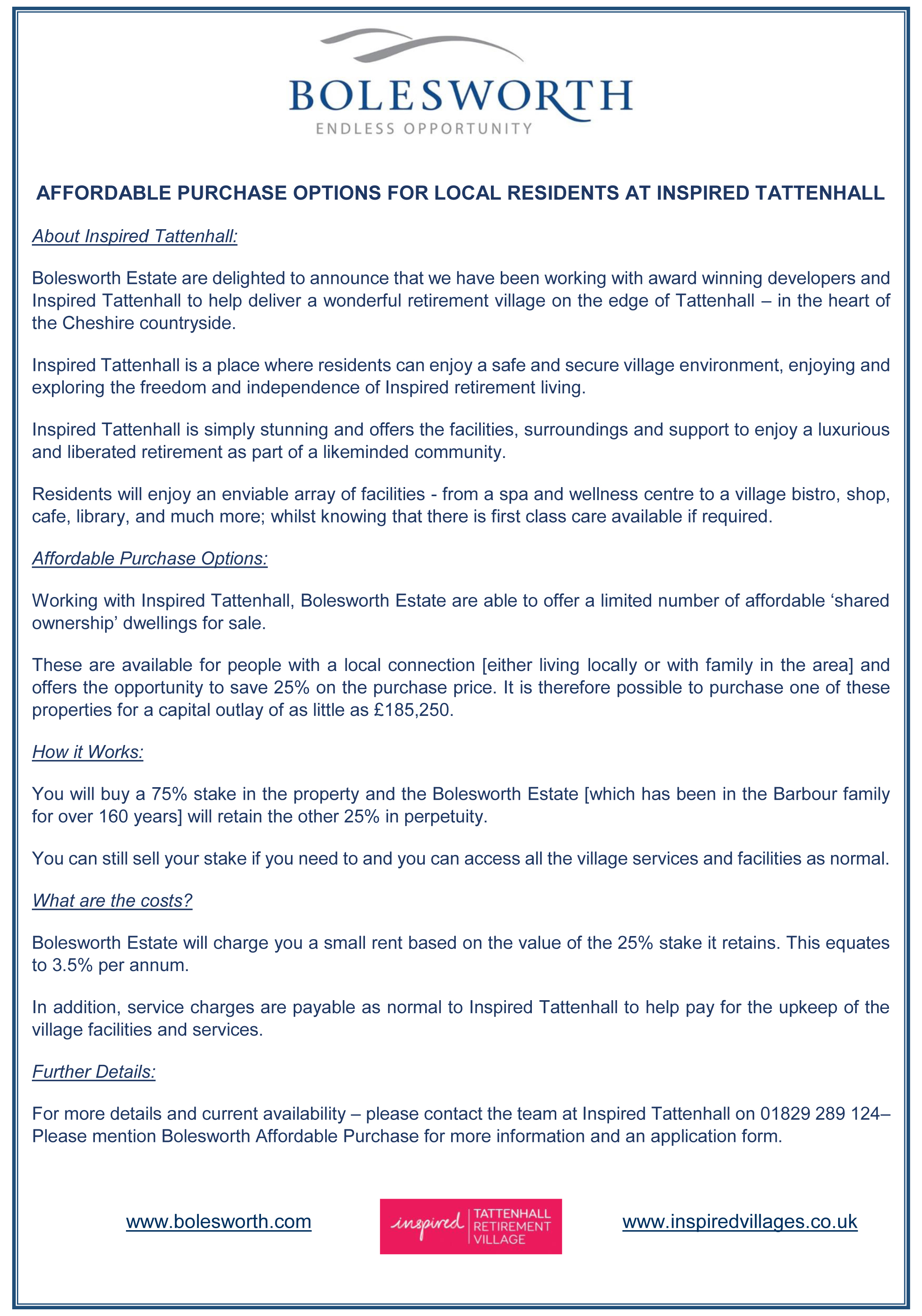 Tattenhall Shared Ownership