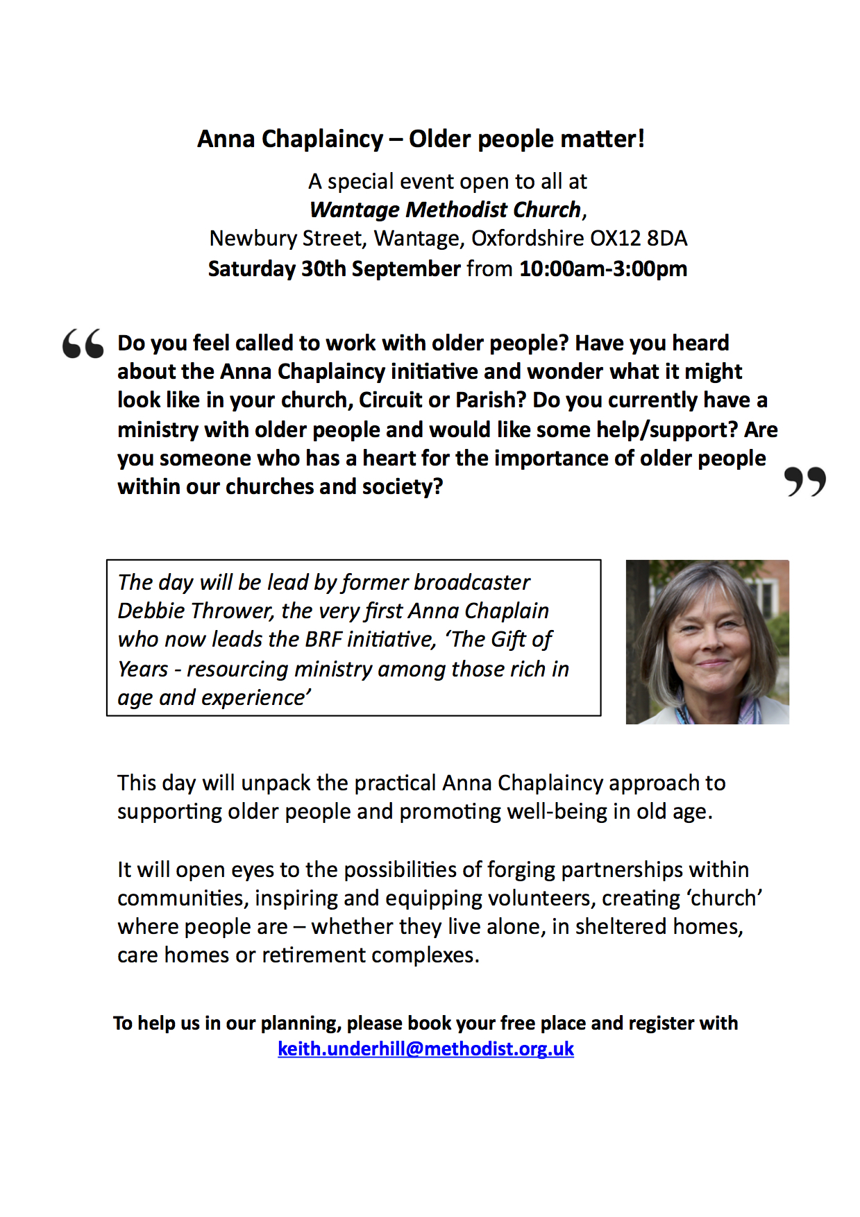 Anna Chaplaincy event 30_09_17