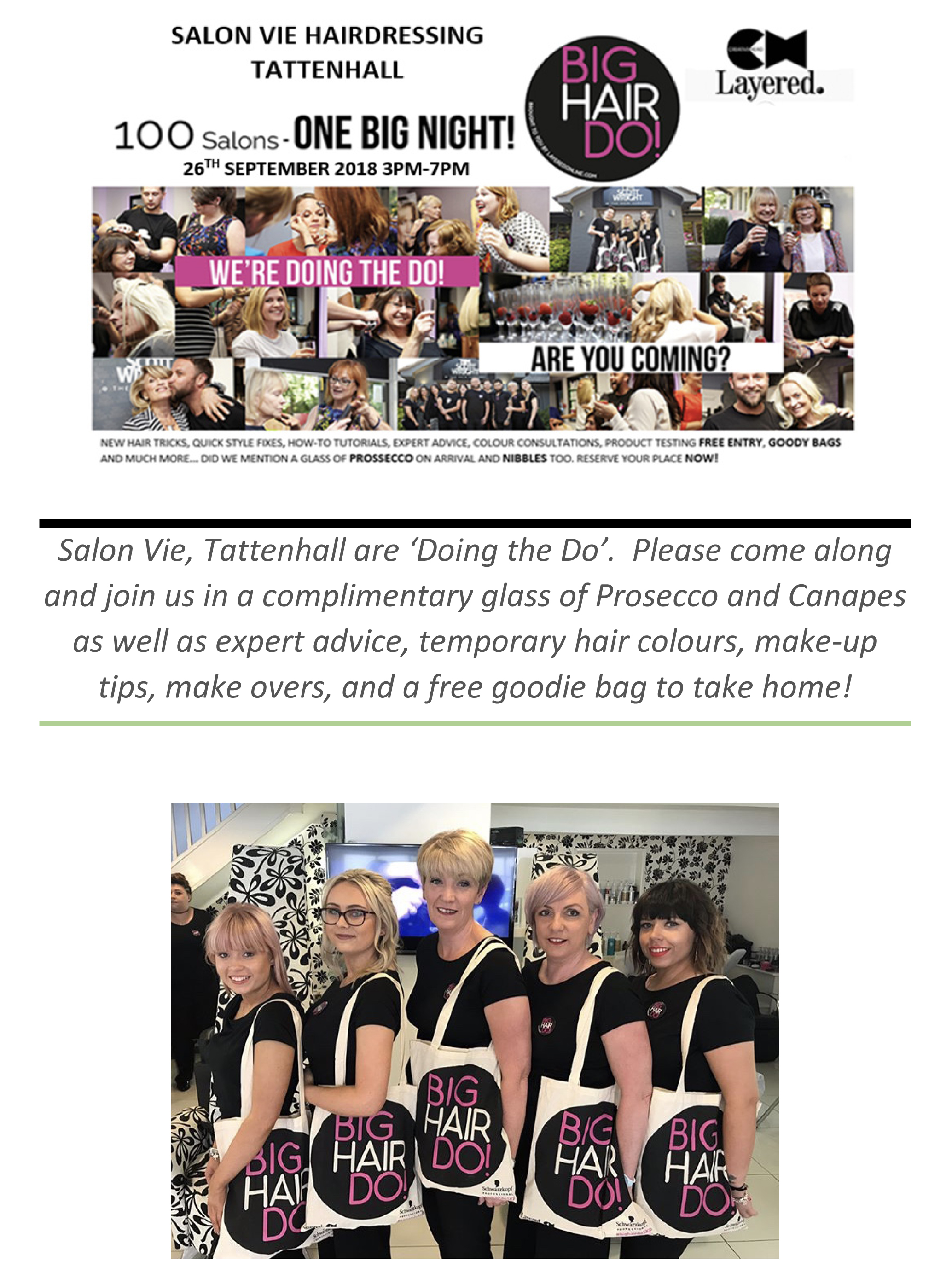 The big hair do poster for Tattenhall online