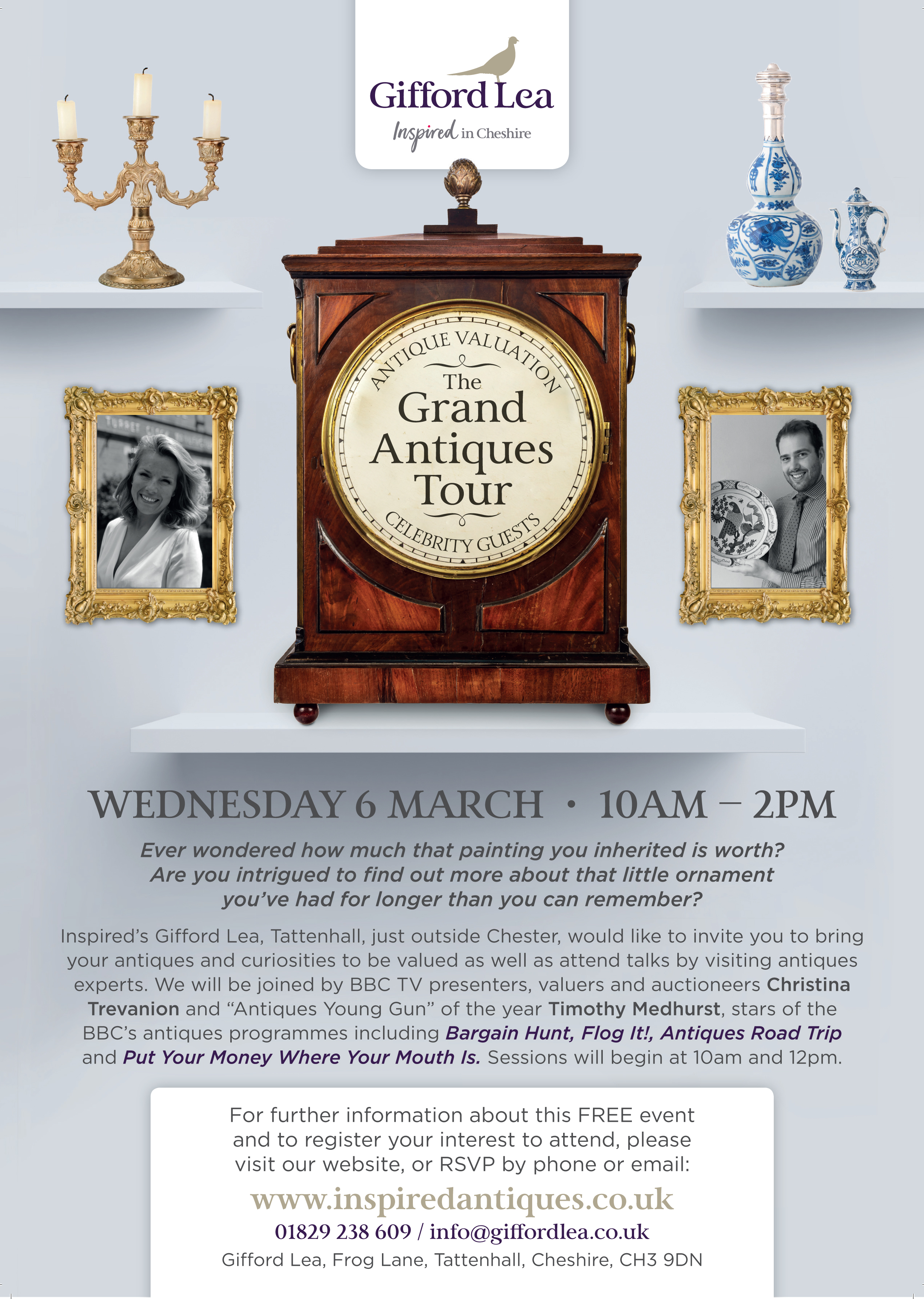 Antiques Tours at Gifford Lea (6th March)