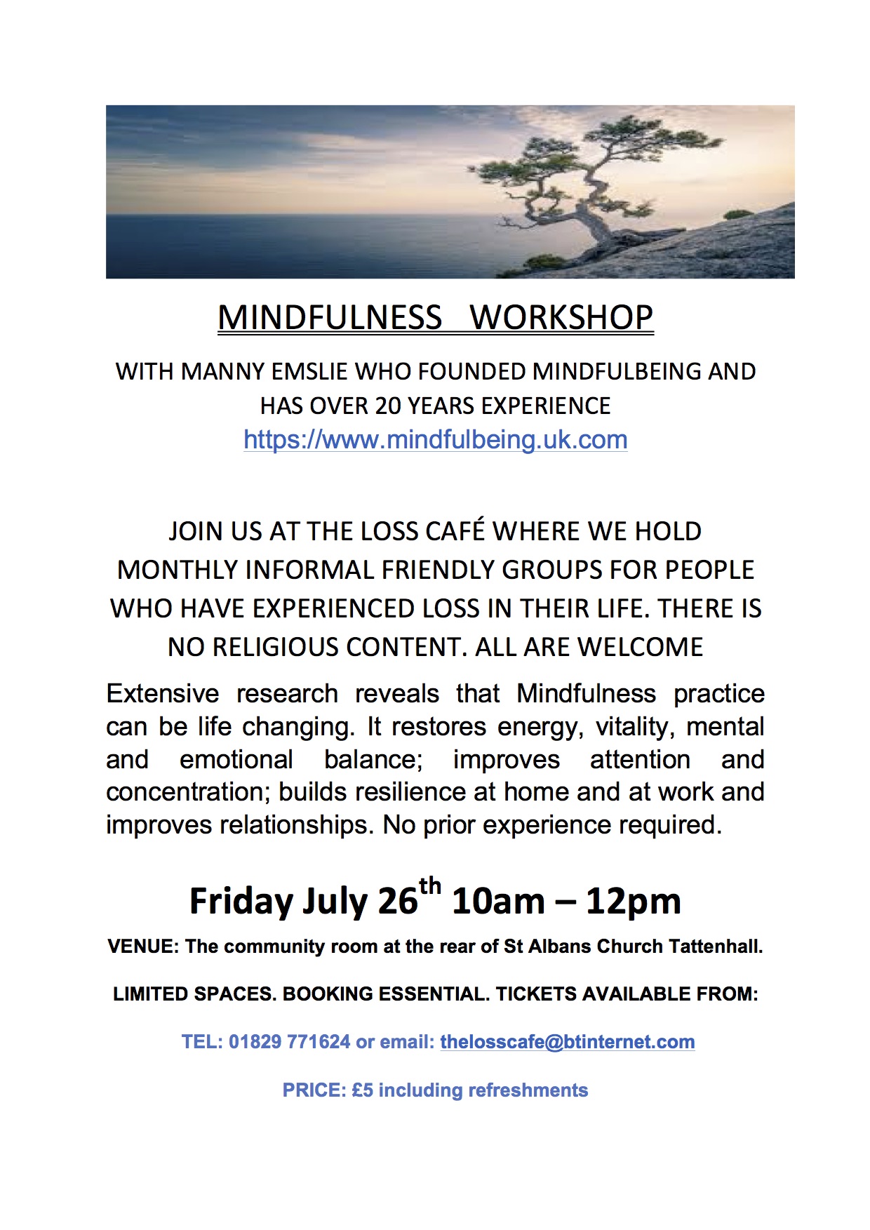 Mindfulness Workshop