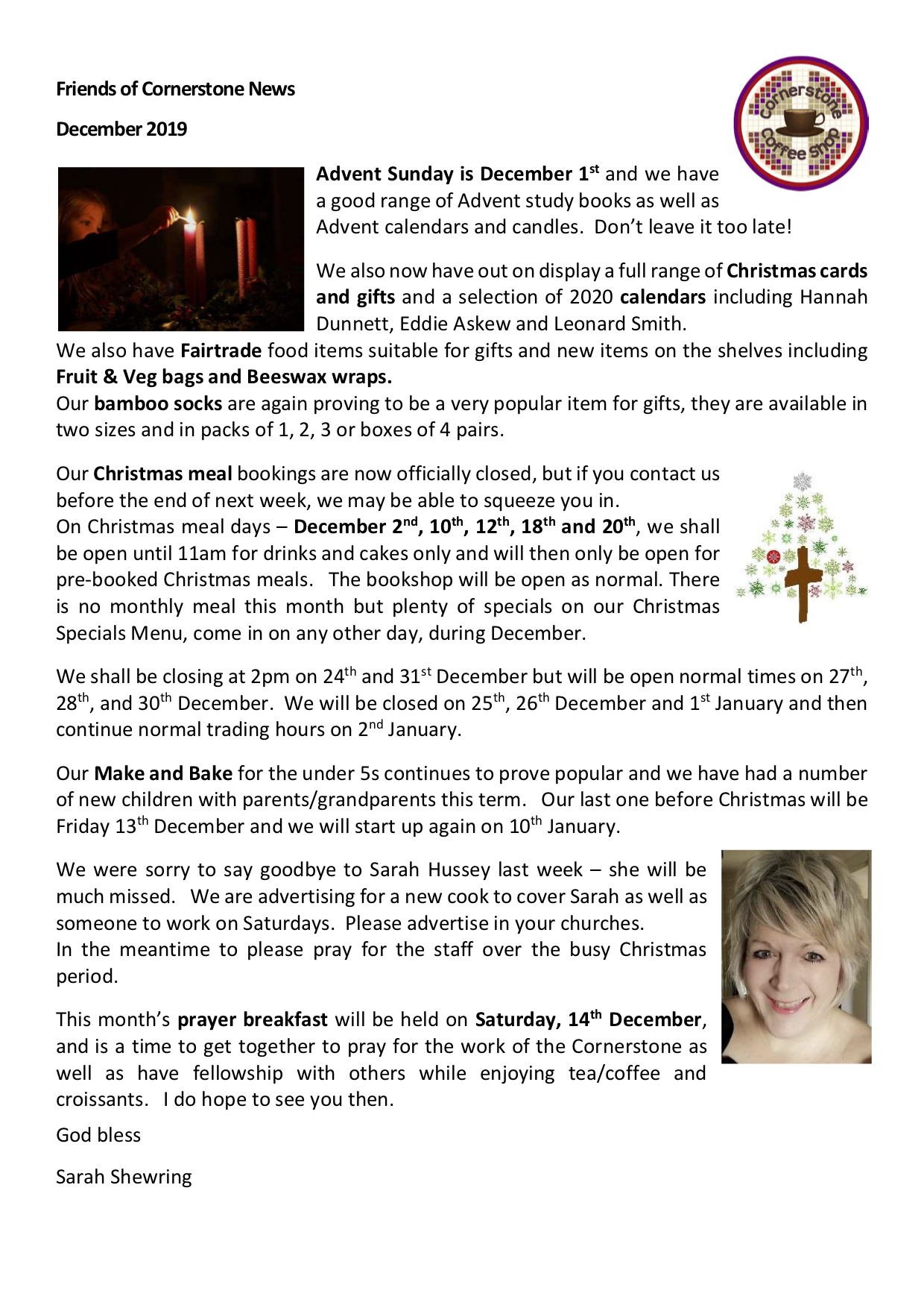 Friends Newsletter December 2019