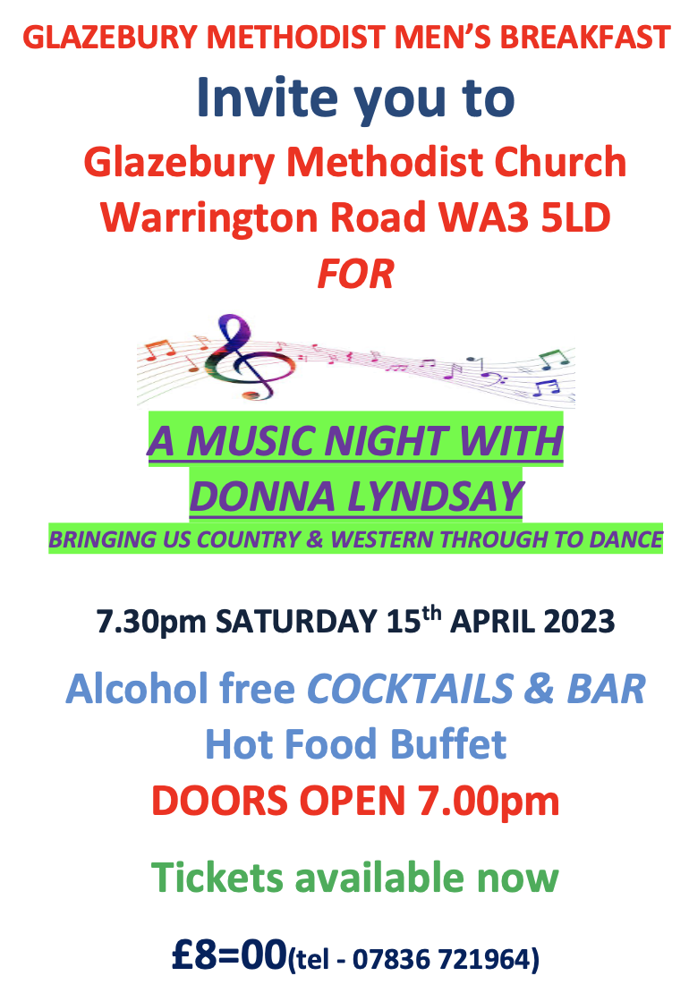 Music Night at Glazebury 15-04-2023