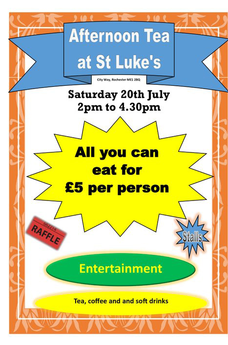 Afternoon Tea At St Lukes1