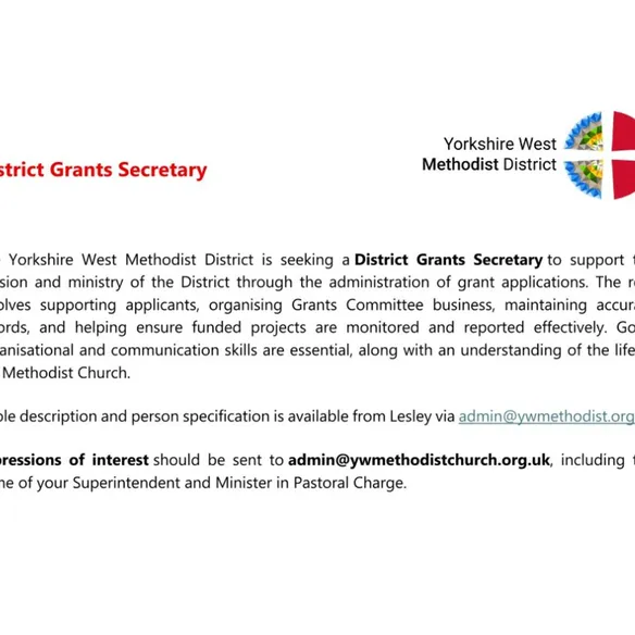 District Grants Secretary