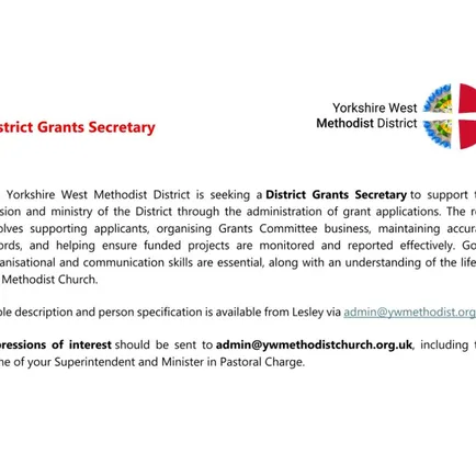 District Grants Secretary