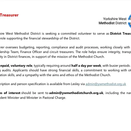 District Treasurer