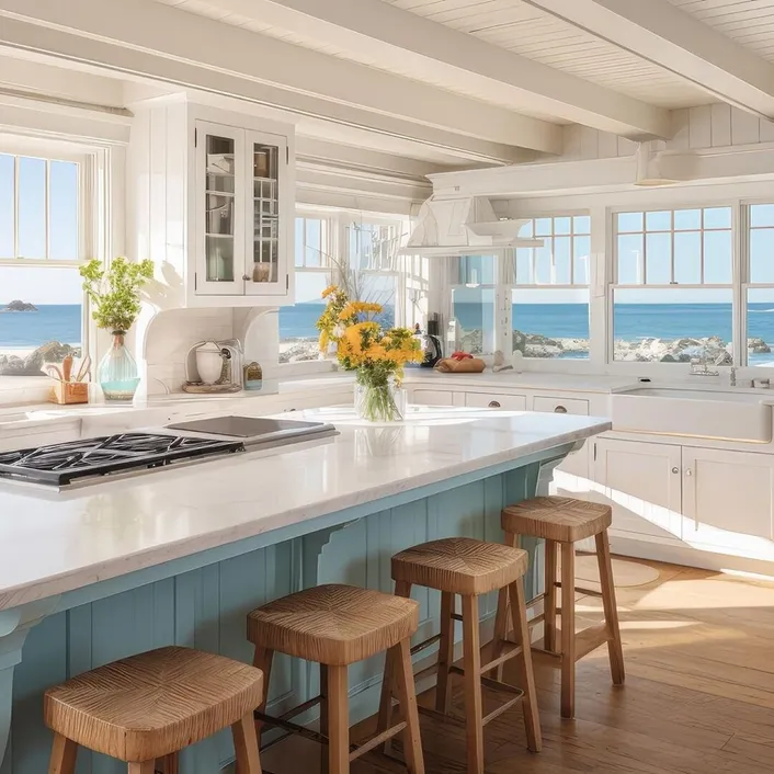 nautical beach home interior
