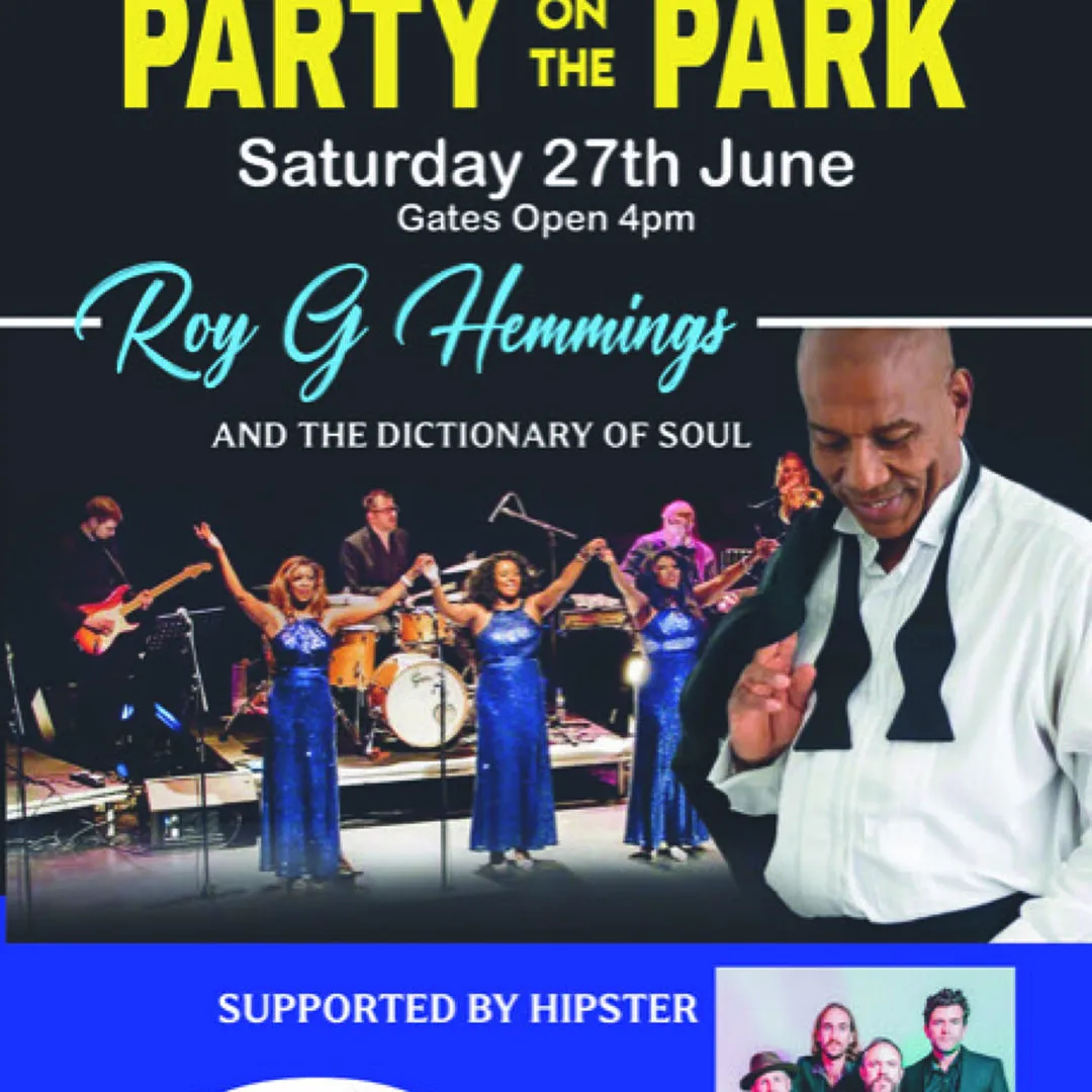 Party on the Park 2026 &ndash; Roy G Hemmings