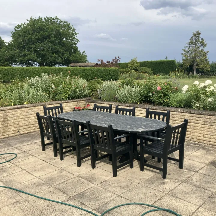 Solid Teak 8 Seater Garden Set – Items for sale