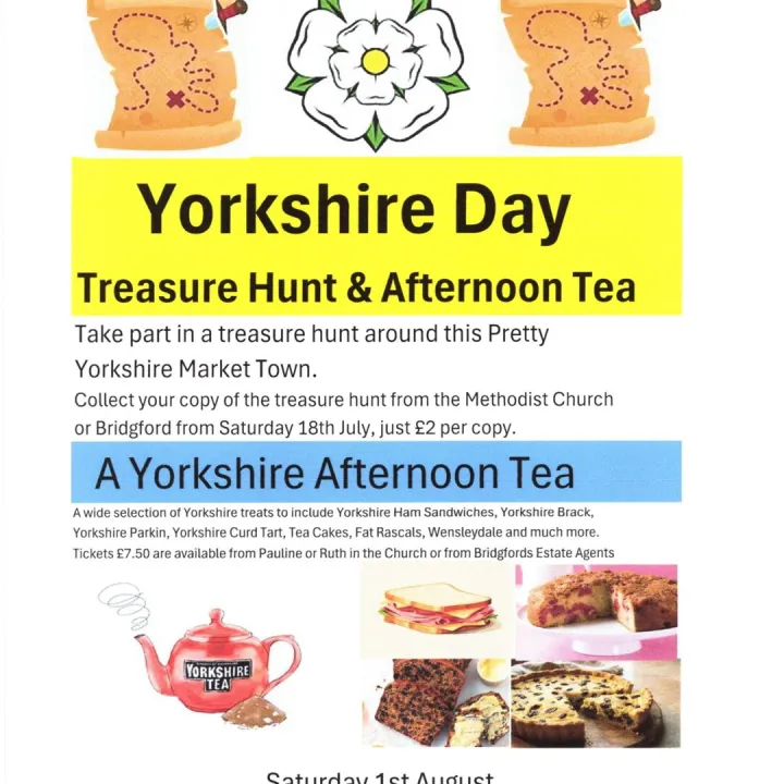 Yorkshire Day &ndash; 1st August 2026