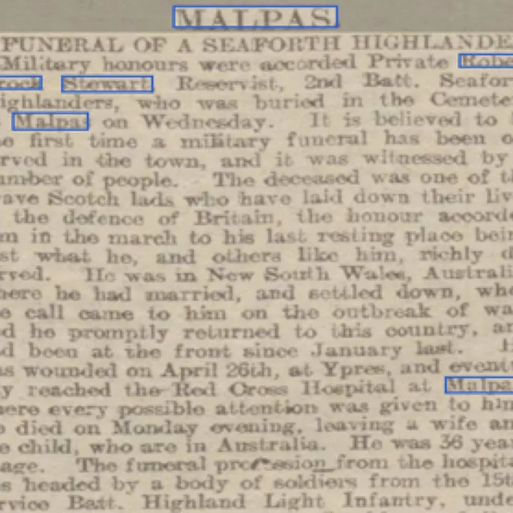 Newspaper Report
