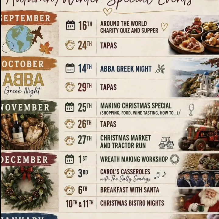 Alison&rsquo;s Country Kitchen Events