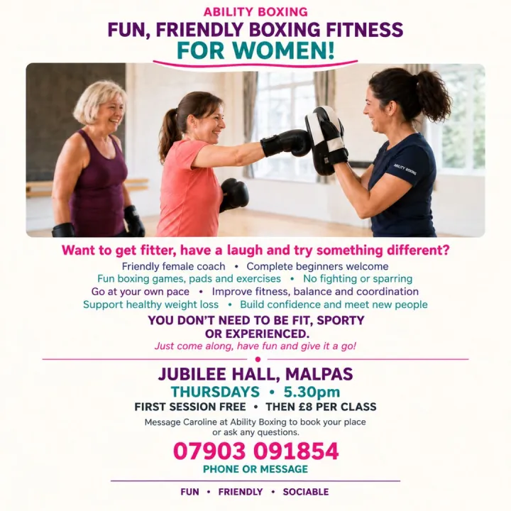 Women Boxing At Hub