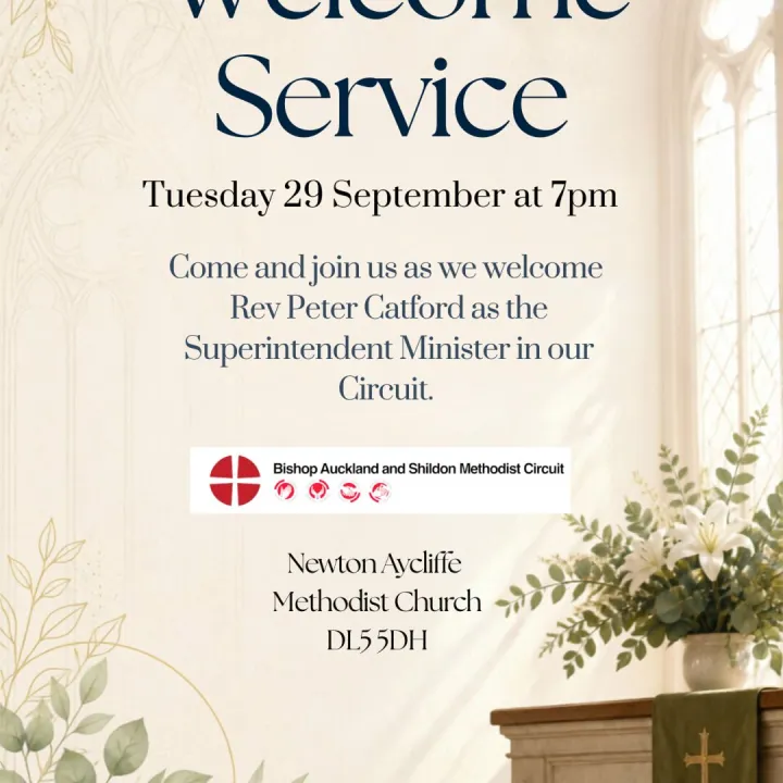 Welcome Service Social Media Post