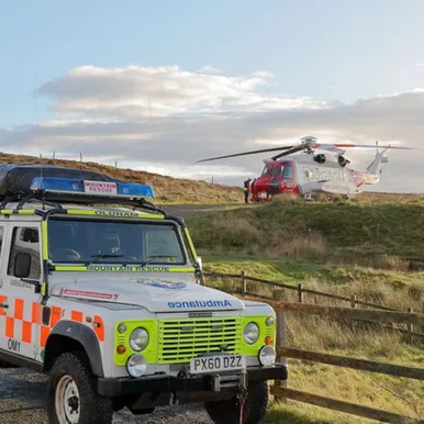 Ambulance and 'Copter