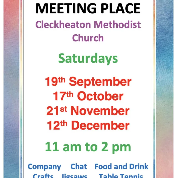 Meeting Place – Sept to Dec 26