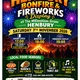 Bonfire and fireworks 2026
