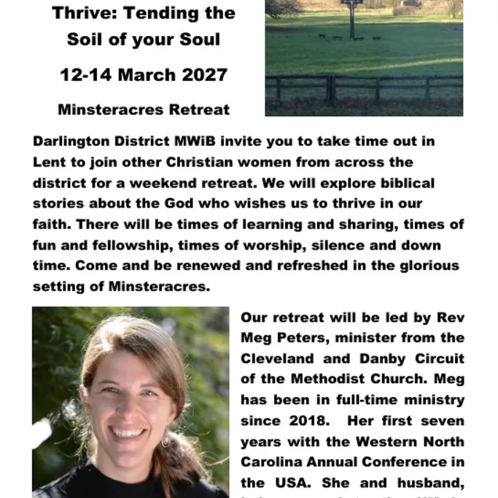 Mwib Minsteracres Retreat March 2027
