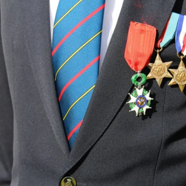 Tom Hassall's medals