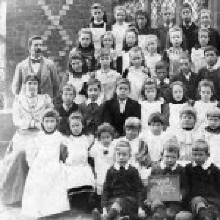 Church Minshull school pupils