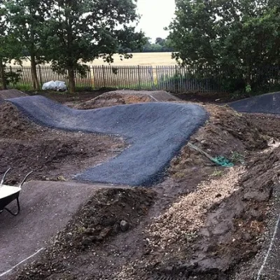 Mile Oak BMX Pump Track groundworks