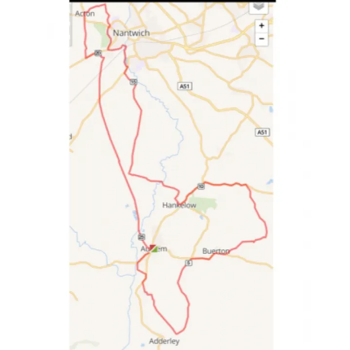Cox Strider Route