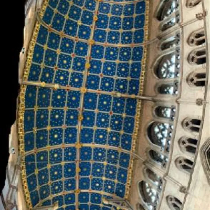 Revd John Kime &ndash; Roof of Carlisle Cathedral 19 May &ndash; Climate change cycle ride