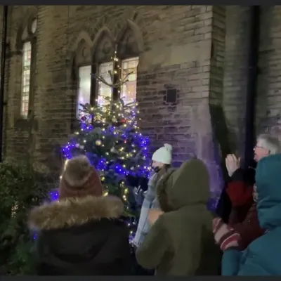 Carol singing Nov 2021 2