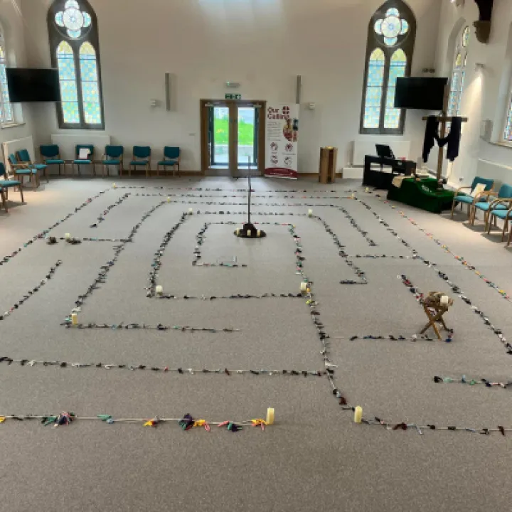 Labyrinth Good Friday 2022