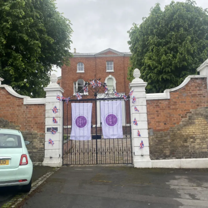 Tarvin Hall Jubilee Bunting