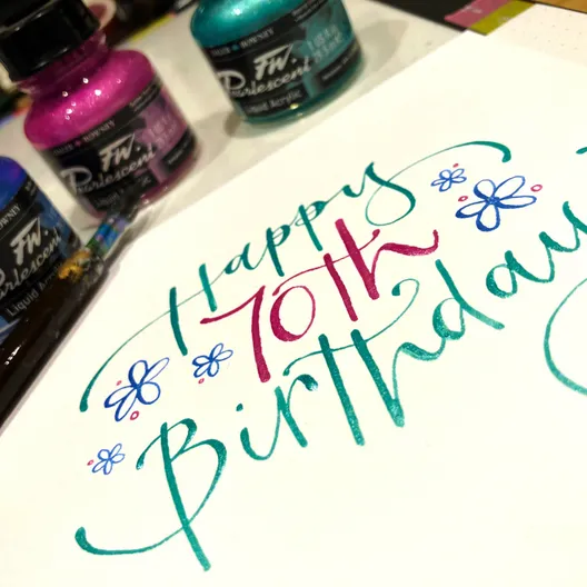 Happy 70th Birthday Greeting Card
