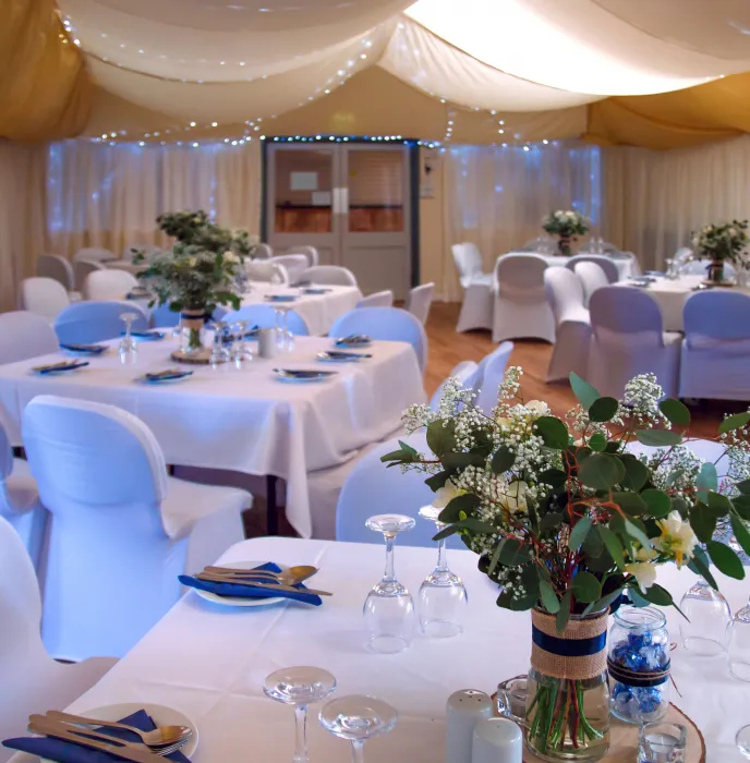 Criftins Parish Hall &ndash; Dressed for a wedding