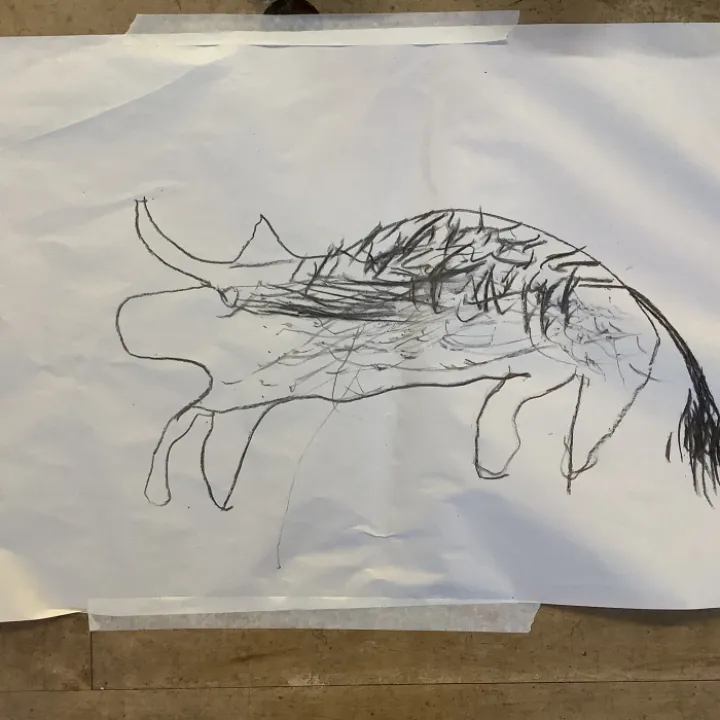 Cave painting